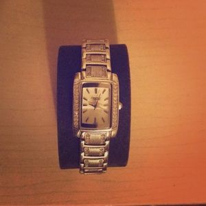 Caravelle Bulova Silver Watch